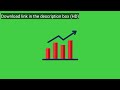 Animated Bullish Stock Market Chart on Green Screen - Rising Financial Bar Graph