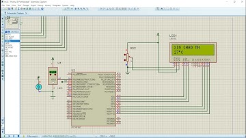 PIC16F887, Đọc nhiệt độ bằng LM35 hiển thị lên LCD