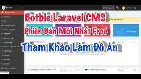 Chia Sẻ Source Code Botble Laravel CMS Phiên Bản Mới Nhất Free  Lập Trình Vlog