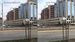 Samsung Galaxy S6 vs Apple iPhone 6 FHD stabilization