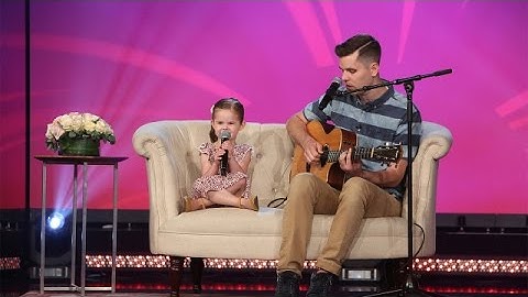 4-Year-old Claire and Her Dad Perform 