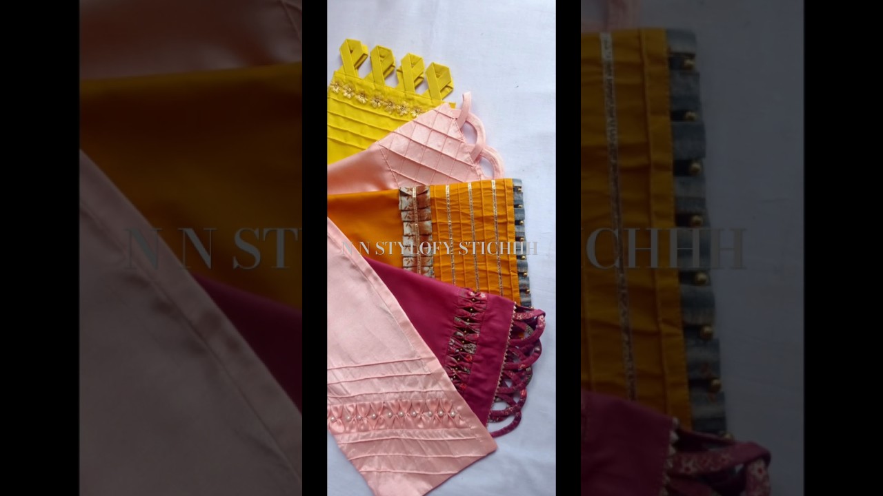 Trouser Bottom/ pant Bottom Designs / Sleeve Designs ✨