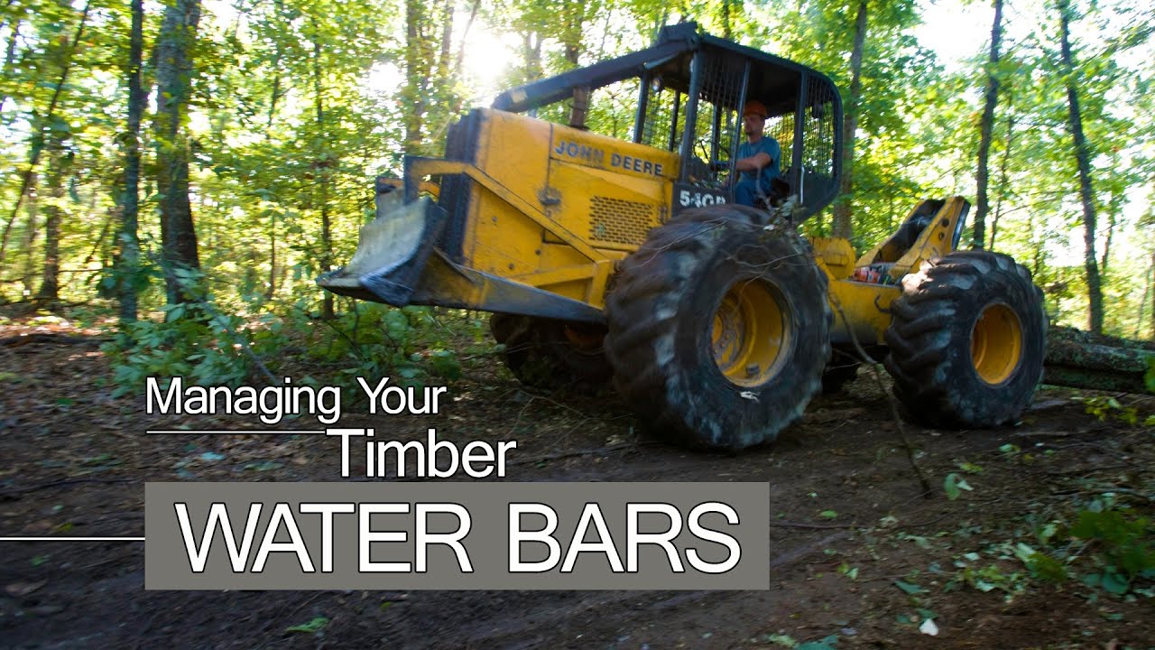 Managing Your Timber WATER BARS YouTube