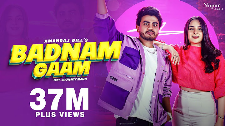 Badnam Gaam (Official Video) | Amanraj Gill | Sruishty Mann | New Haryanvi Songs Haryanavi 2023