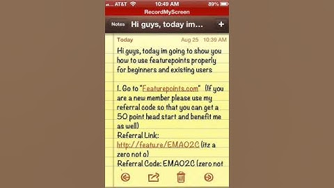 How to use Featurepoints Properly
