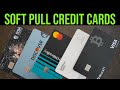 Top 10 Soft Pull Credit Cards! High Limit Approvals! (MUST WATCH!)