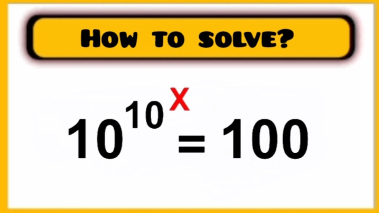 Find the value of X | Easy solve - YouTube