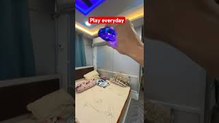 This flying spinner defies gravity
