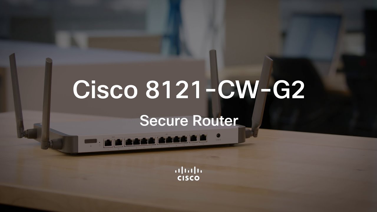 Meet the Cisco 8121 Series Secure Router (MX OS)
