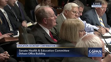 Murray Opening Remarks at Sec. of Education Nominee Betsy DeVos Hearing