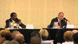 2015 Akron Press Club Debate Pt. 21 - Relationships With City Unions