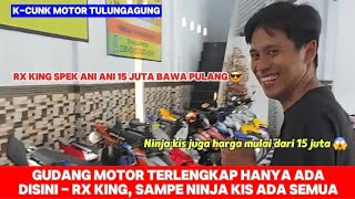 🔴 GUDANG MOTOR TERLENGKAP‼️ DI SINI KOMPLIT | KITA REVIEW 😎 #kcunkmotor 