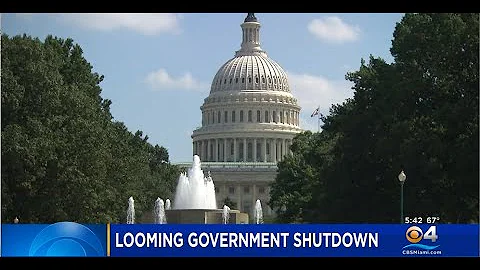 Congress Faces Deadline On Spending Bill To Avoid A Government Shutdown
