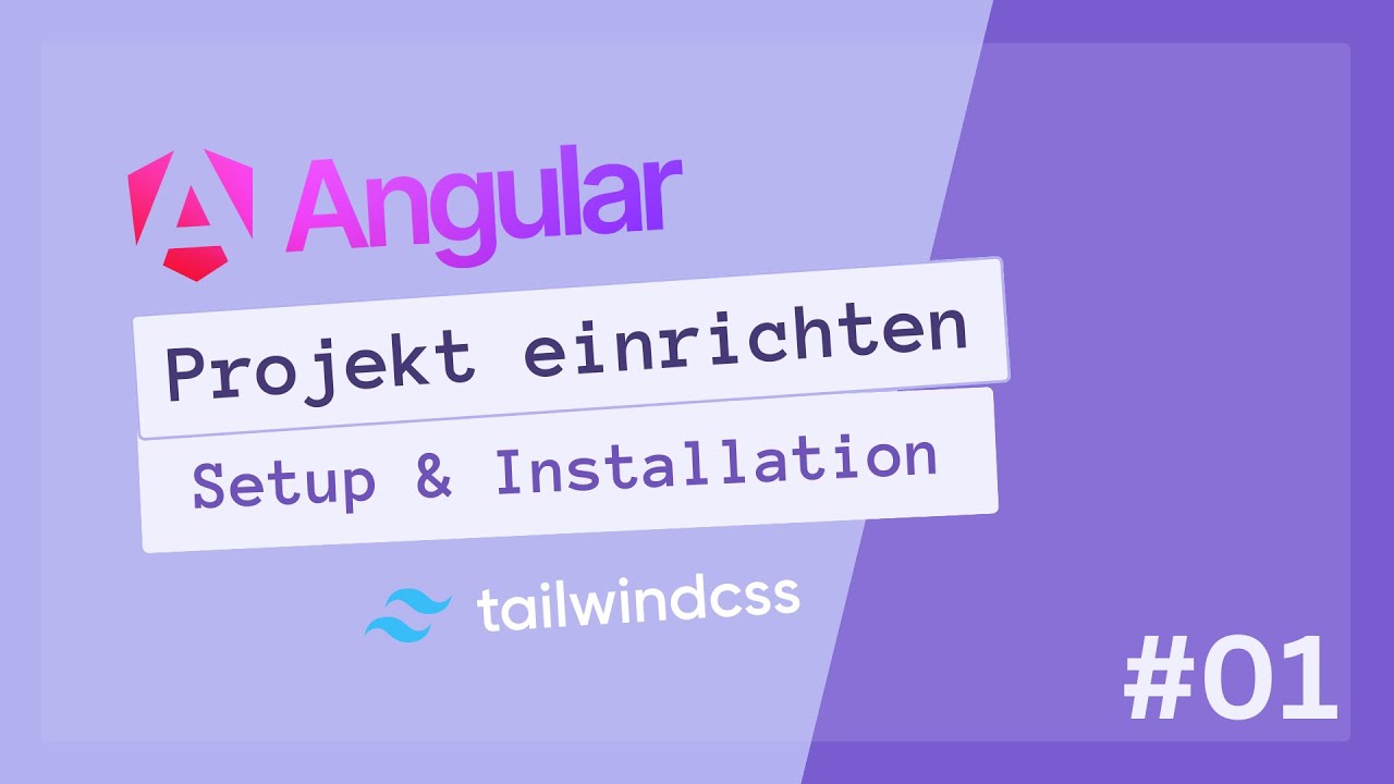 Eine moderne Angular App bauen #1 - Projekt Setup (deutsch) - YouTube