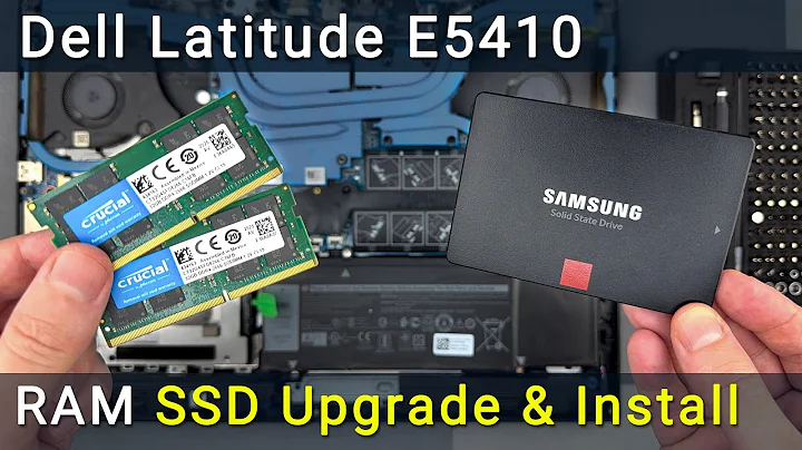How to Install an SSD & Upgrade RAM on Dell Latitude E5410