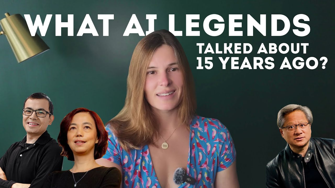 What AI Legends Talked About 15 Years Ago | 3 Wow and 1 Promise