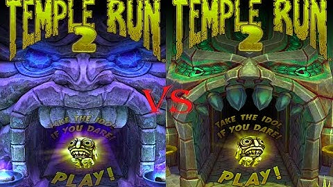 Temple Run 2: Frozen Shadows Vs Sky Summit Map!