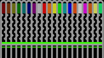 Mix and Separate - The Team Marble Race ASRM 48 in Algodoo