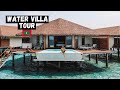 The Most EXCLUSIVE Water Villa in the MALDIVES! Full Villa Tour (Cinnamon Velifushi)