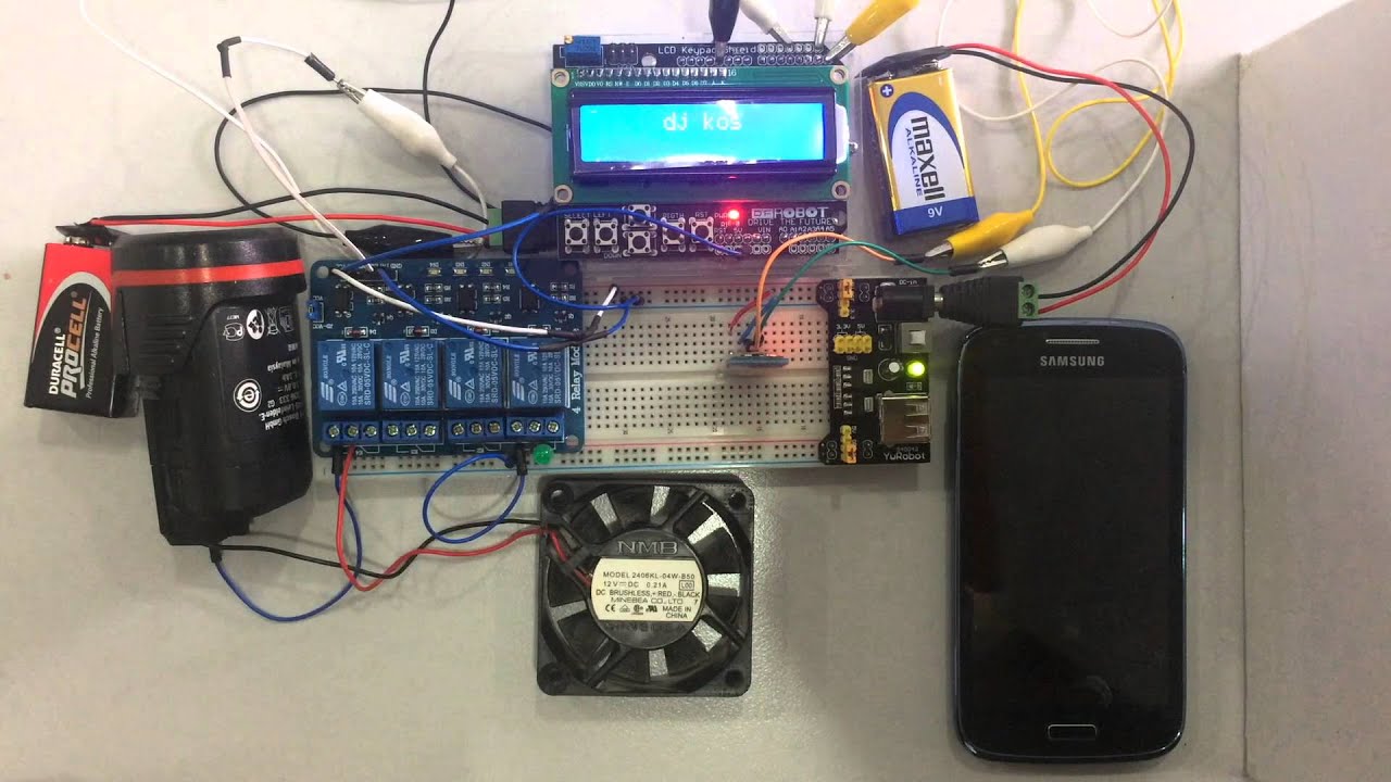 Arduino Remote Bluetooth with LCD - YouTube