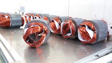 Automatic electric motor stator coil winding and  inserting machine