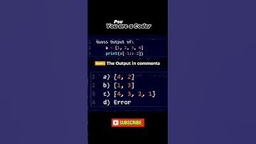 Guess the Output in Python |Video 14| #coding #correctcoding #python #code #learnpython #programming