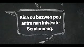 Antre nan inivèsite Sendomeng - Kisa ou dwe fè, ki bagay ou dwe konnen?