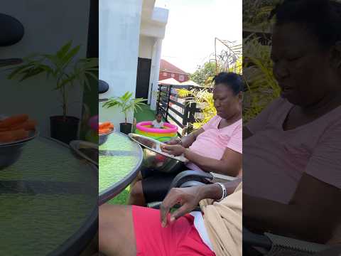 I love you mom! Far we coming from! Many can’t do just this! #jamaica #jamaicawalkby