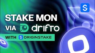 How to Stake MON via Drifto | OriginStake validator