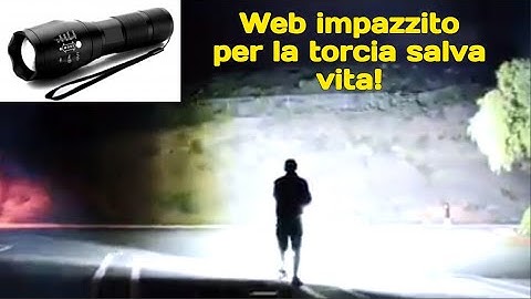X- Light è la torcia utile non solo come mezzo di illuminazione, ma anche come strumento di difesa