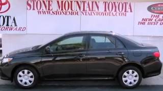 2009 Toyota Corolla Certified Stone Mountain Ga 30087