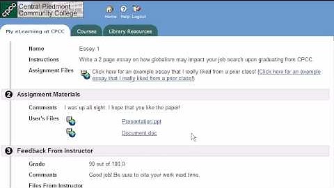 How to check your grades online through Blackboard