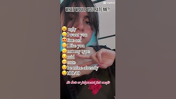 Thumbnail of Just emojis in comments😌#emoji #edit #song #love #hate #me #allaboutme
