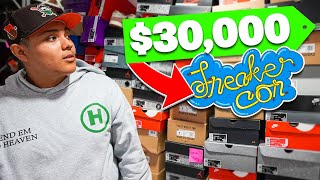 CASHING OUT AT SNEAKERCON DALLAS PT.1 *WE SPENT HOW MUCH?!*