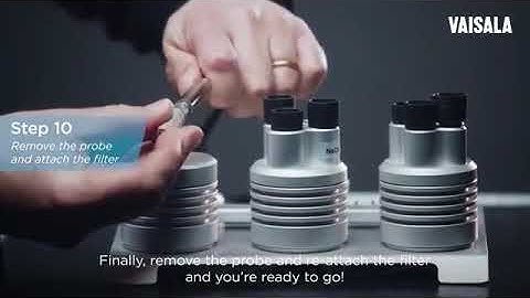 Saturated Salt Calibration with the Vaisala HMK15 Humidity Calibrator HBC