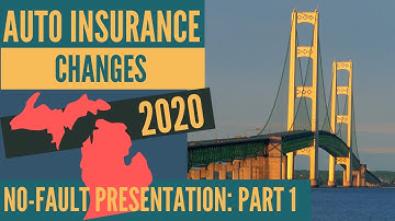 Michigan No-Fault Insurance Changes -- Lunch & Learn Presentation, Part 1