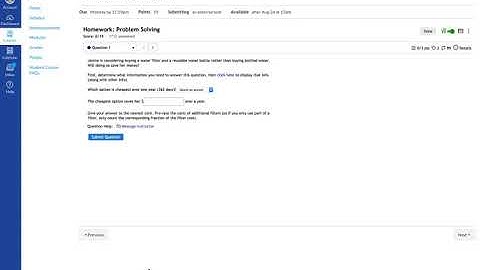 Accessing MyOpenMath Homework in Canvas