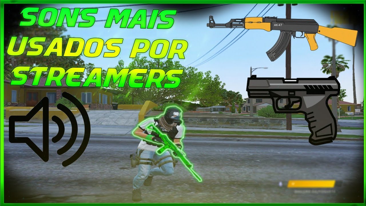 Saiuu Pack Sons De Armas Mais Usados Por Streamersyoutubers Gta V Rp