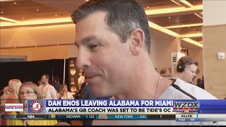 Famous Dan Enos leaving Alabama to be Offensive Coordinator at Miami Net Worth