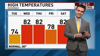 Savannah weather: High pressure sticks around - 04/23/24