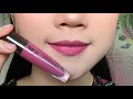 Bảng màu son The One Lip Sensation Matte Velvet