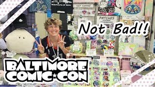 Year 3 at Baltimore Comic Con! It uhh actually Surprised me! | 2025 Artist alley Vlog