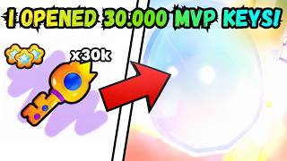 I Opened 30,000 MVP Keys in Pet Simulator 99!