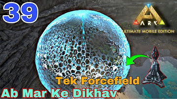 Craft Tek Forcefield Episode 39 The Island #arkmobile #arksurvivalevolved #gaming #ark