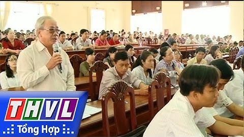 THVL |Bà Đặng Thị Ngọc Thịnh tiếp xúc cử tri huyện Long Hồ