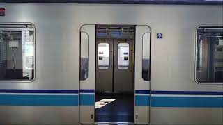 東京メトロ東西線05系8次車B修繕施工車ドア閉め