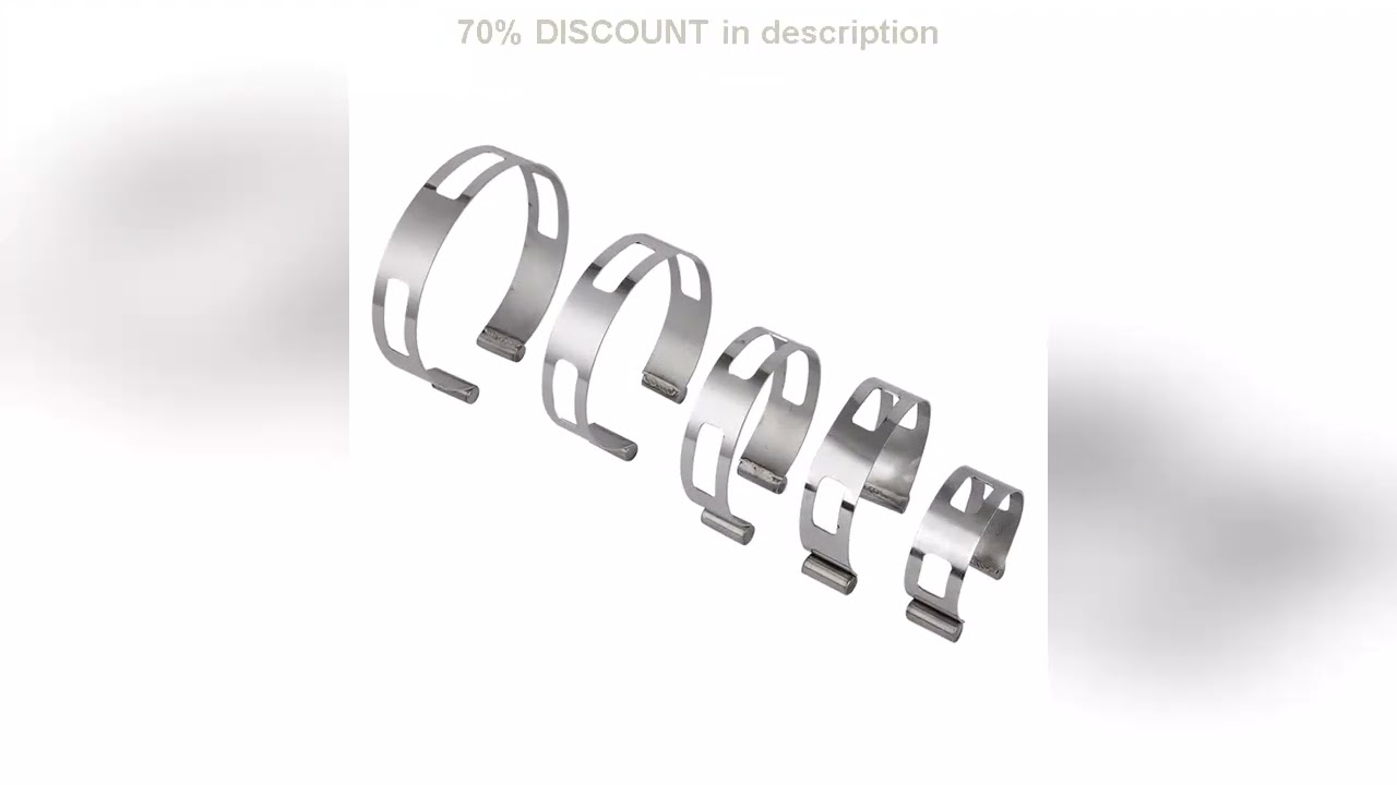 #50.8MM 63.5MM 76.2MM 88.9MM 101.6MM Exhaust Pipe Tacking Bands Kit for Welding Fabrication Positio