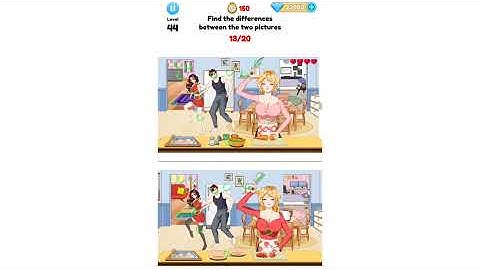 Annoying Puzzle Game 2 - Level 44 Find The differences between The two pictures || Solution