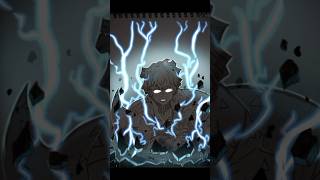 Zenitsu From Demon Slayer Glow Art