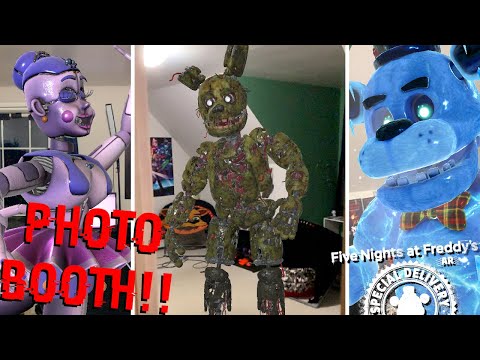 Aleksz. on Game Jolt: Blacklight bois in FNaF AR (Part 2)